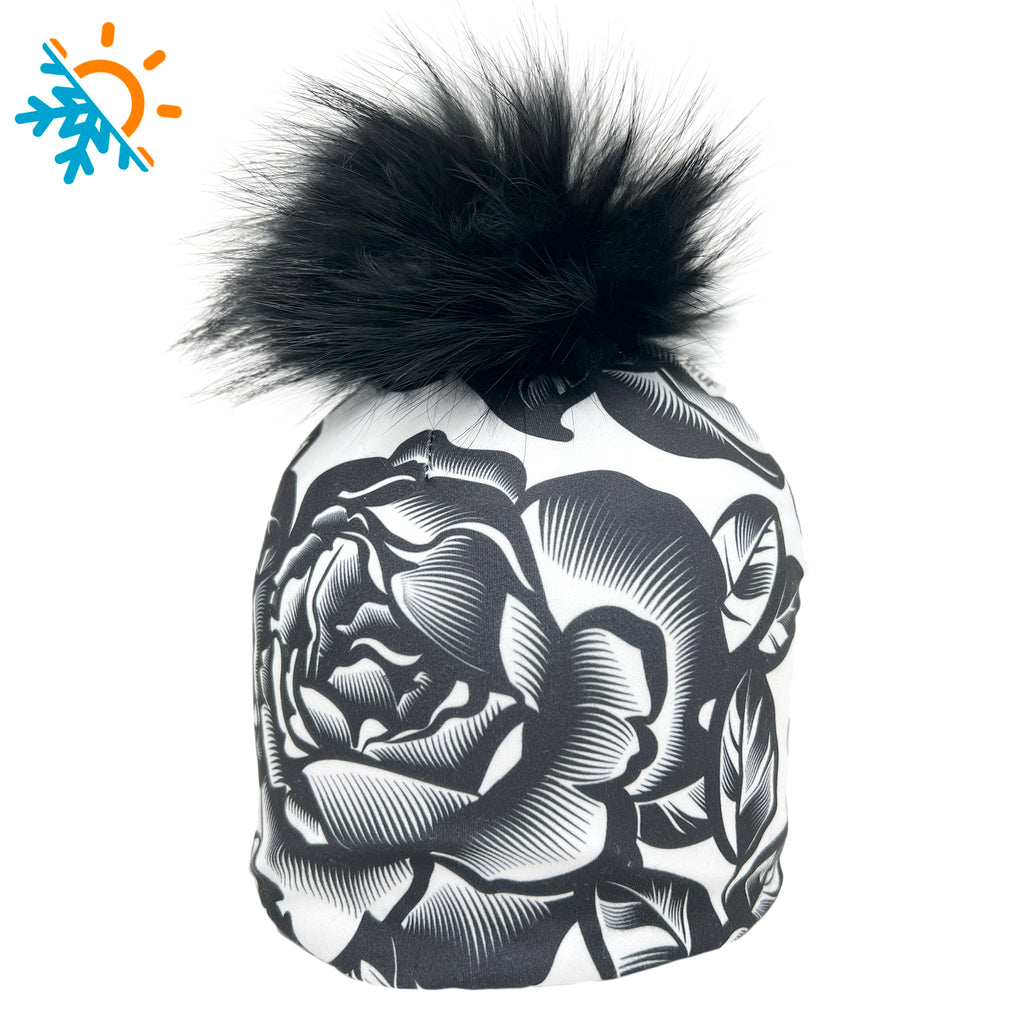 Tuque Rafale junior - noir/rose main image 0